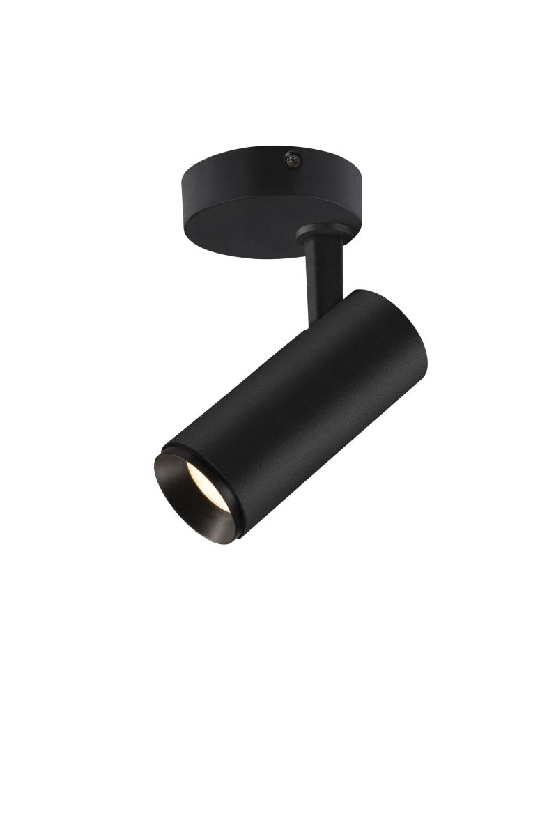 Opbouwspot Numinos S Dali zwart 4000K - 24gr