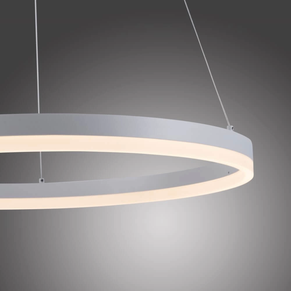 Moderne hanglamp Titus Ø 60cm wit Paul Neuhaus 4012248365366