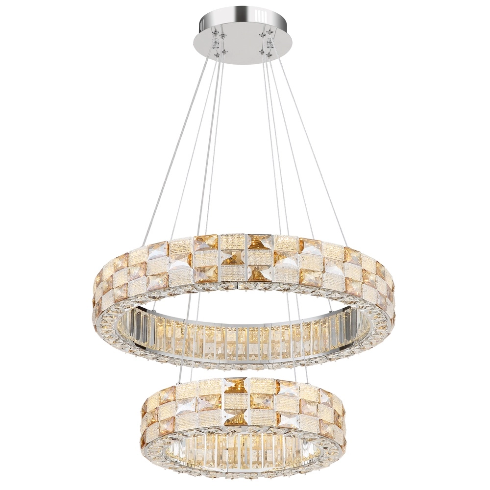 Hanglamp Lidia chroom Globo 9007371586097