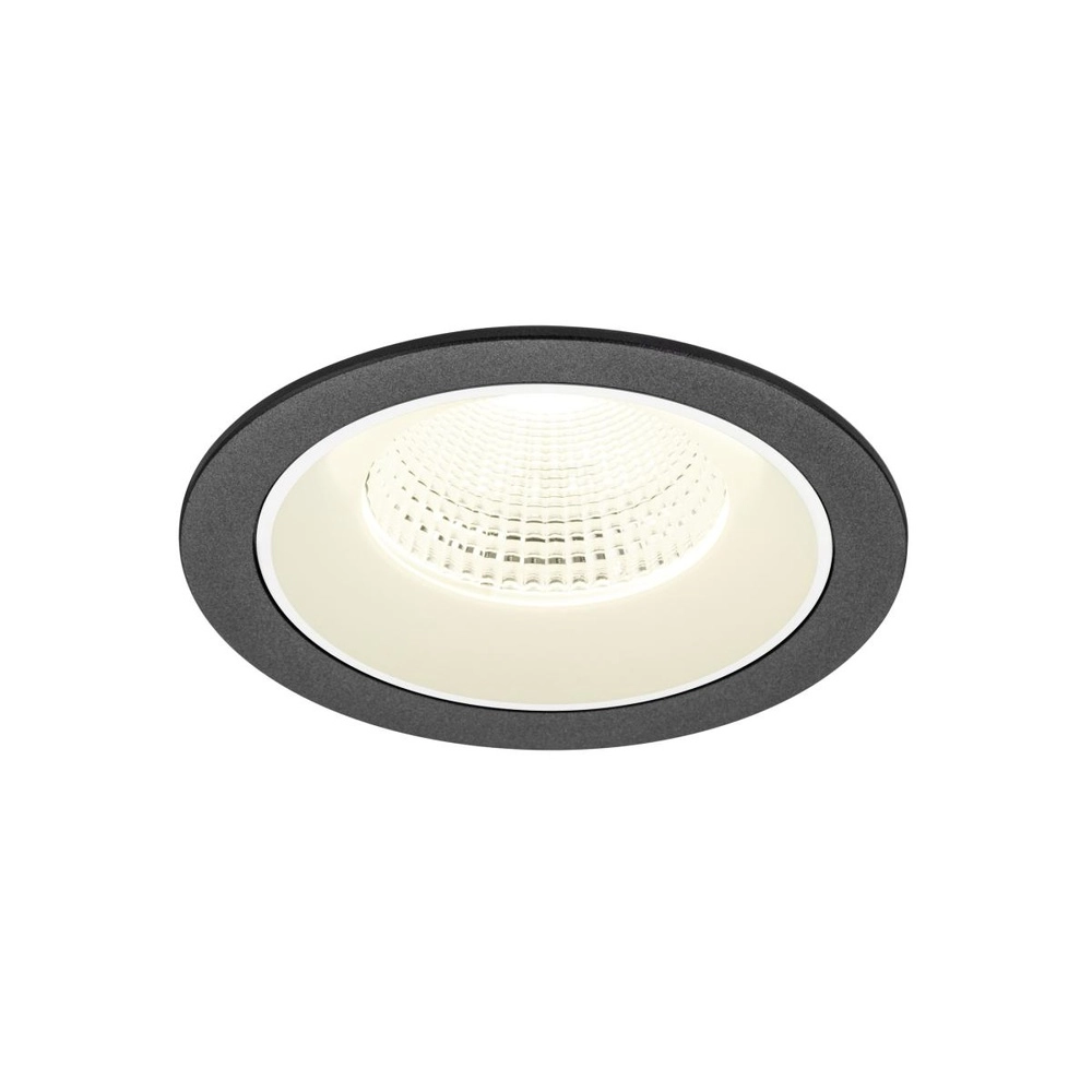 Inbouwspot Numinos L zwart/wit 4000K - 55gr