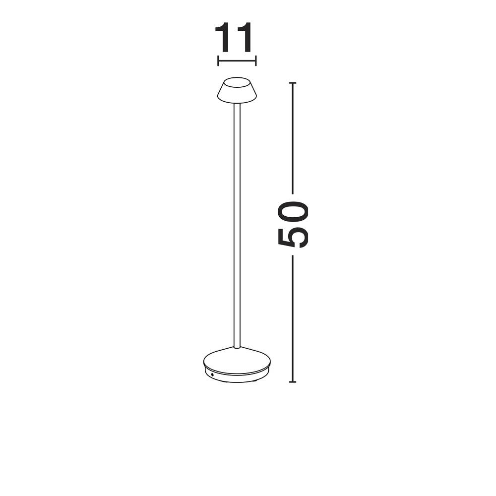 Tuinlamp Arion roestbruin Lyora 5212017449207
