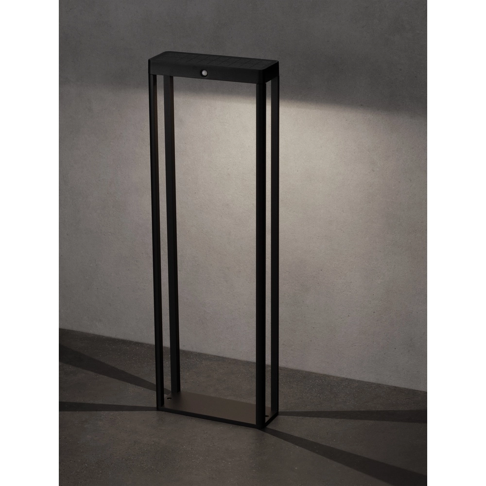 Solar lamp Berni L antraciet