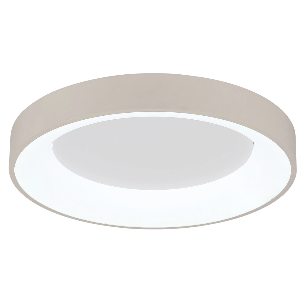 Moderne plafondlamp Gallegos zand bruin Ø 50cm Globo 9007371566969