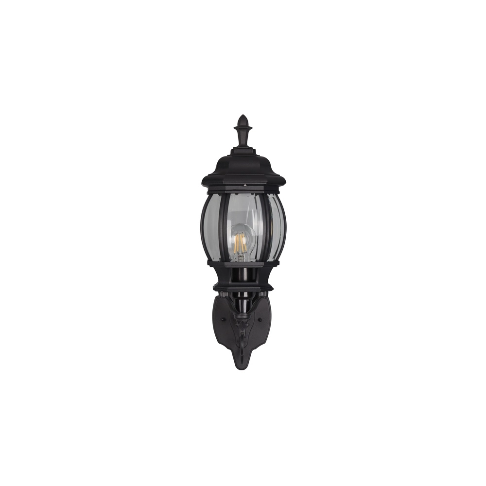 Klassieke wandlamp Elvo zwart Trio 4017807543803