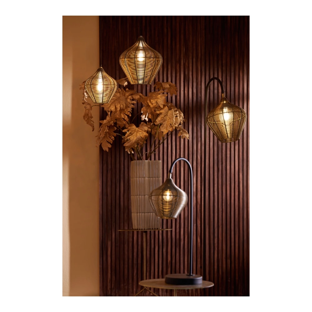 Hanglamp Alvaro brons Ø 27cm Light & Living 8717807634094
