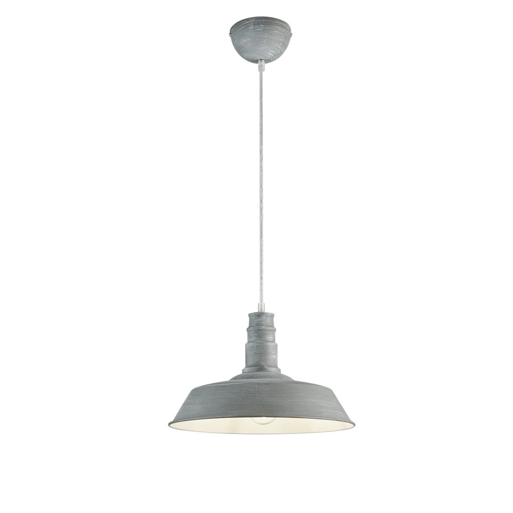 Hanglamp Will betongrijs Trio 4017807346305
