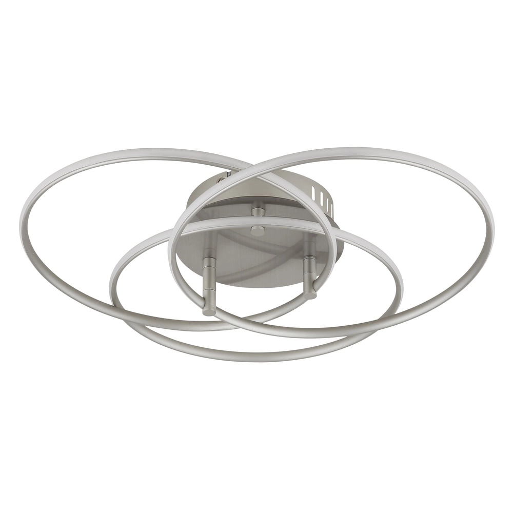 Design plafondlamp Kombos nikkel Globo 9007371533473