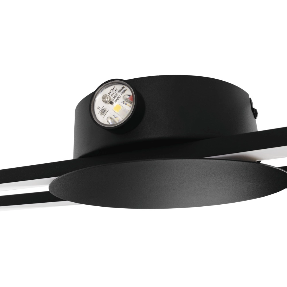 Design wandlamp Venticello zwart Eglo 9008606357437