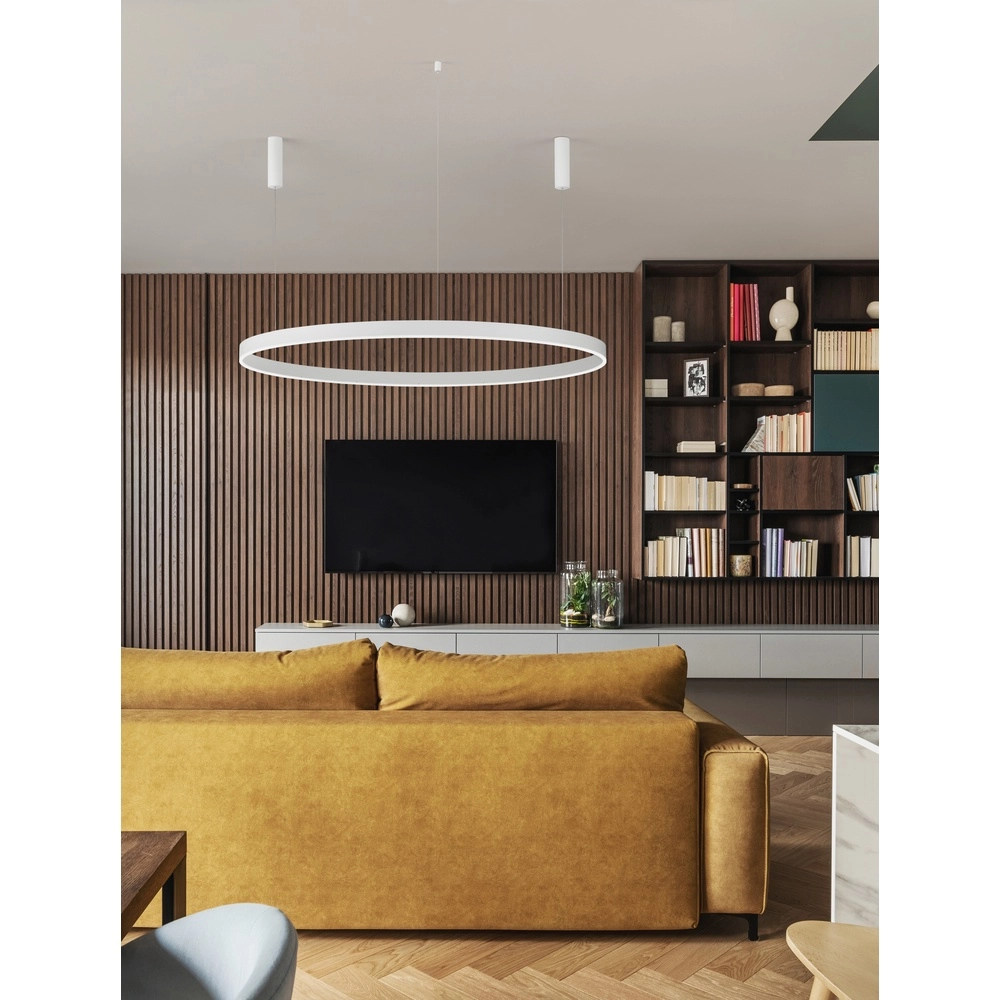 Hanglamp Motif wit Ø 150cm 3000K Lyora 5212017439284