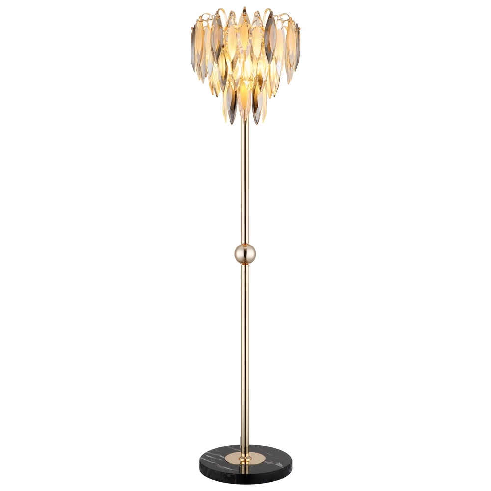Vloerlamp Elinor goud
