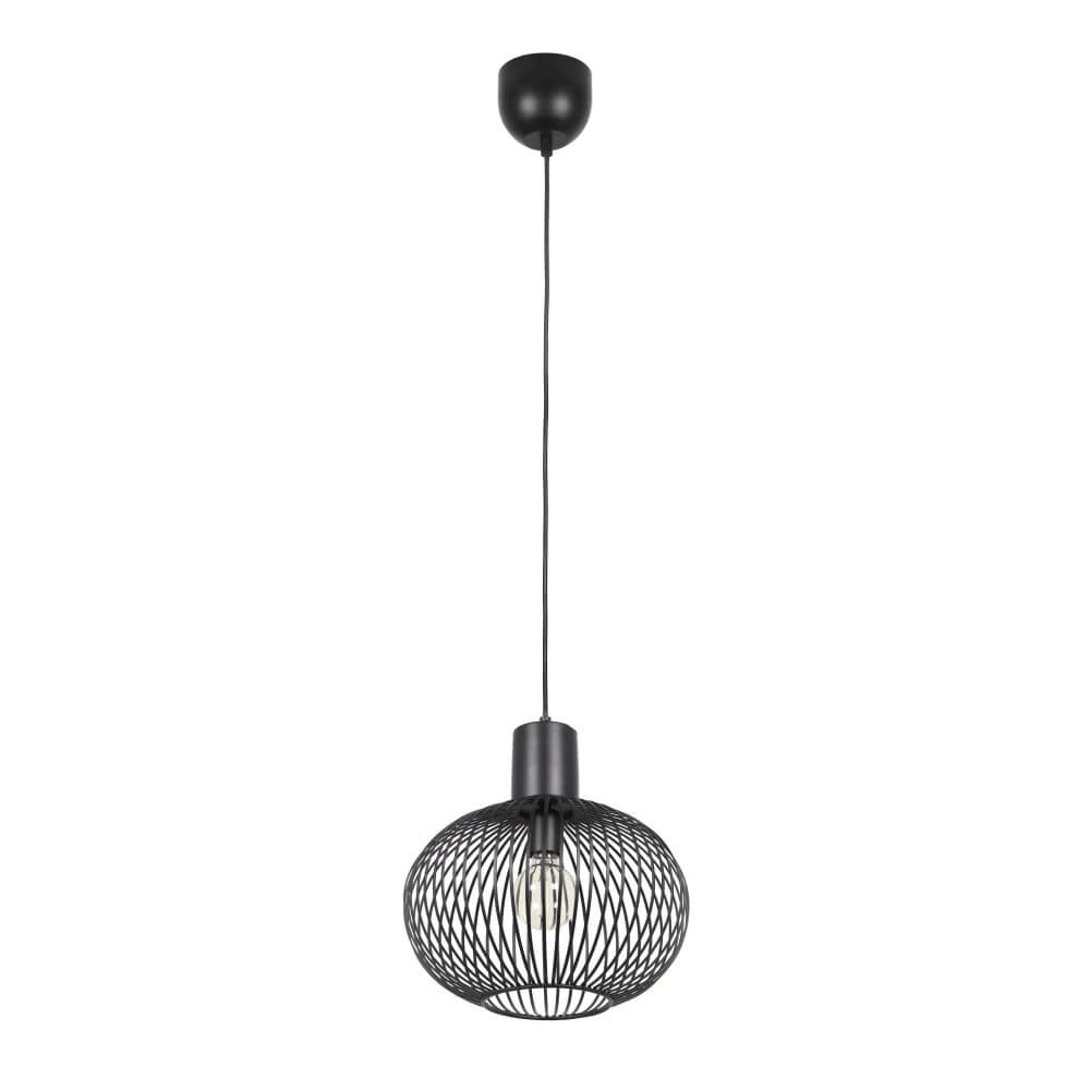 Draad hanglamp Gila Ø 33cm - zwart Trio 4017807617535
