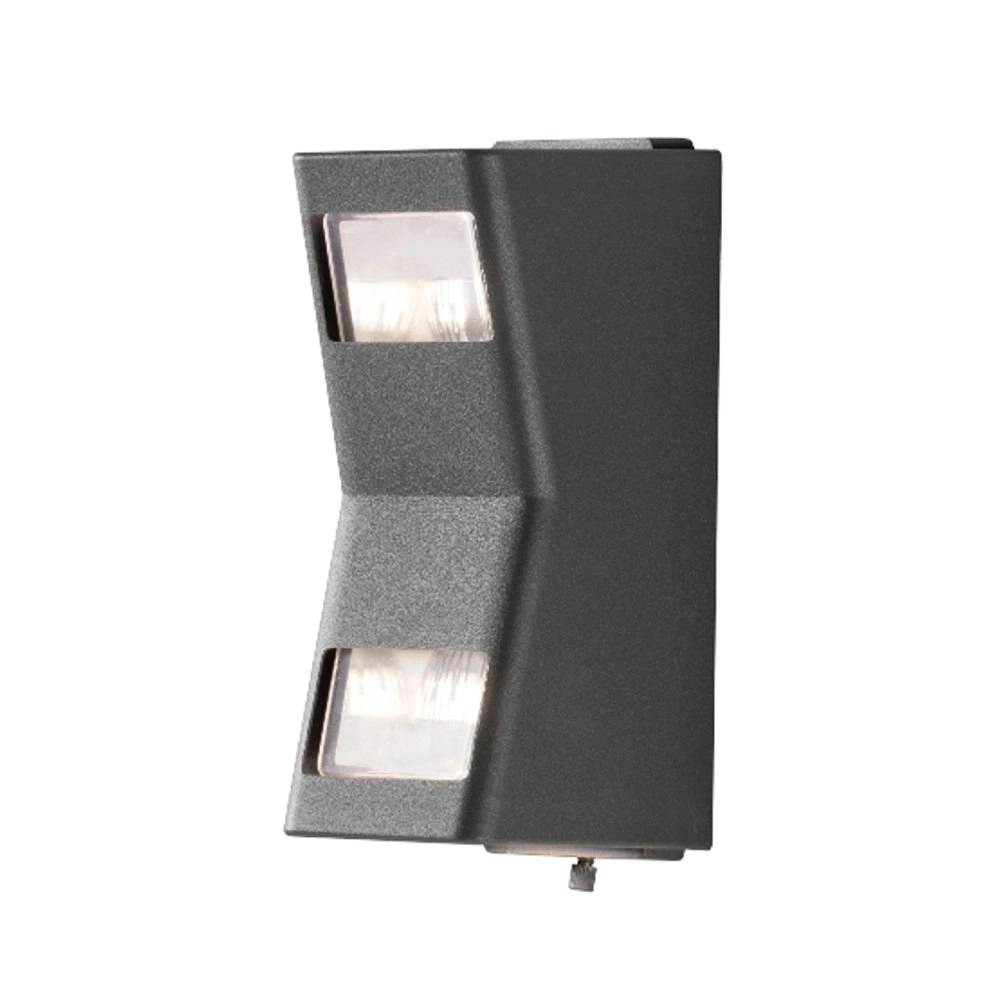 Wandspot Potenza Up - Down - Front antraciet