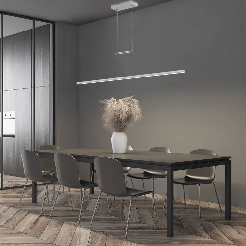 Lange hanglamp Profilo rvs Steinhauer 8712746148497