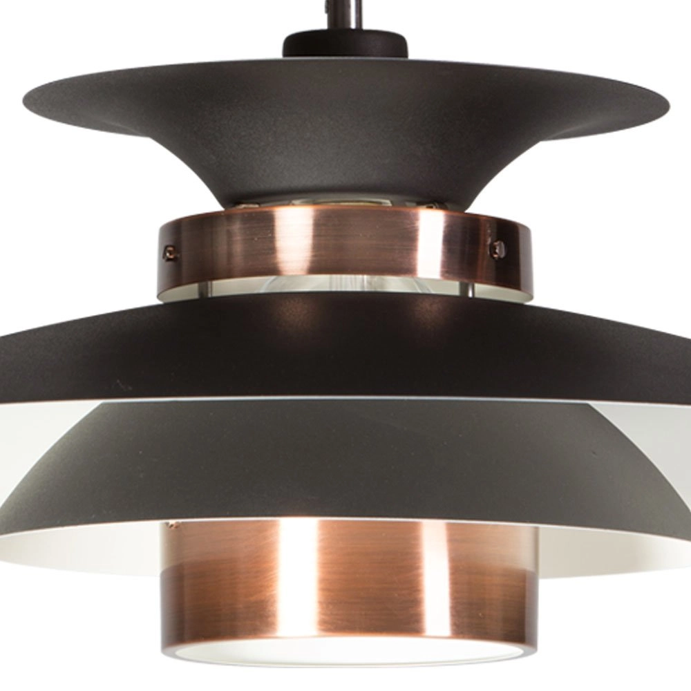 Stoere hanglamp Potenza 50cm bronsbruin ETH 8719075183236