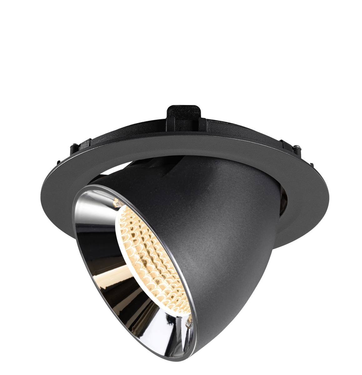 Inbouwspot Numinos Gimble XL zwart/chroom 2700K - 55gr SLV 4024163308823