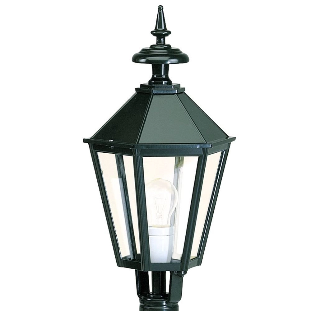 Nostalgische tuinlamp Cardiff zwart KS verlichting 8714732501040