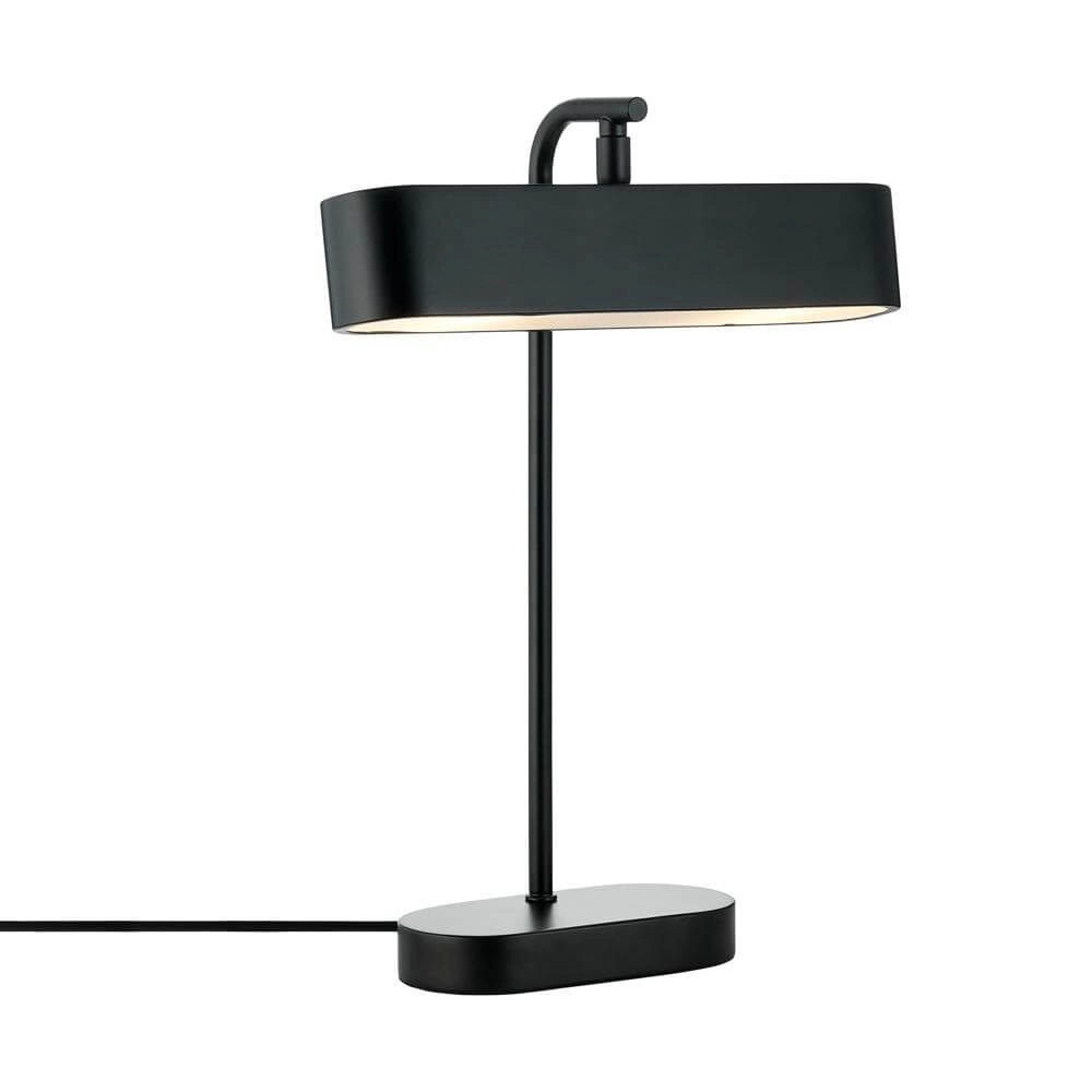 Moderne tafellamp Merlin zwart