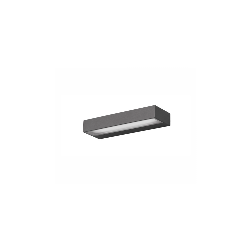 Grijze wandlamp Fungo design