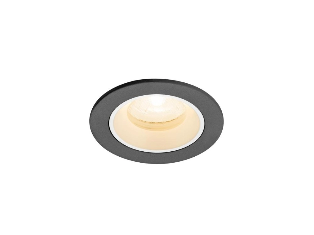 Inbouwspot Numinos XS zwart/wit 2700K - 20gr SLV 4024163314824