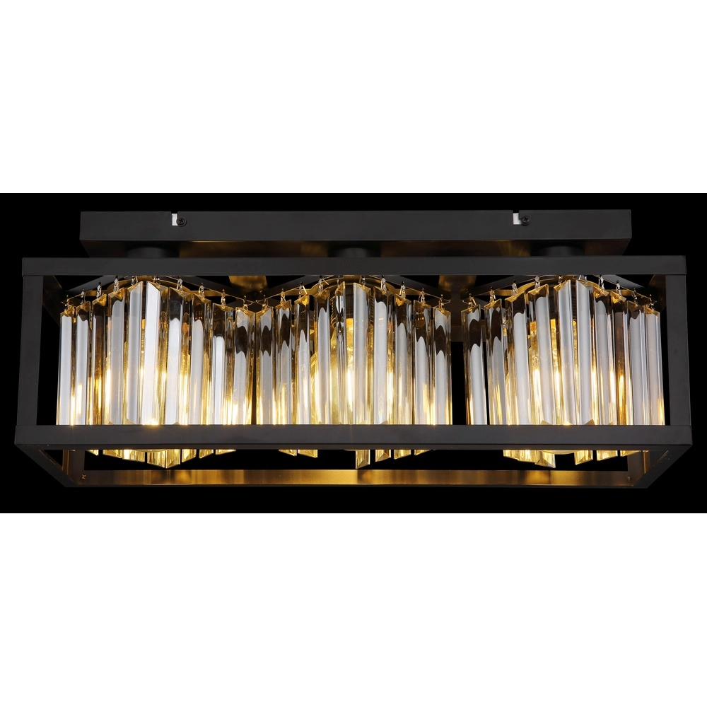 Plafondlamp Mathilde zwart Globo 9007371433117