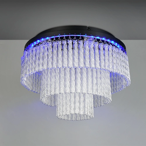 Design plafondlamp Vono zwart Trio 4017807682236