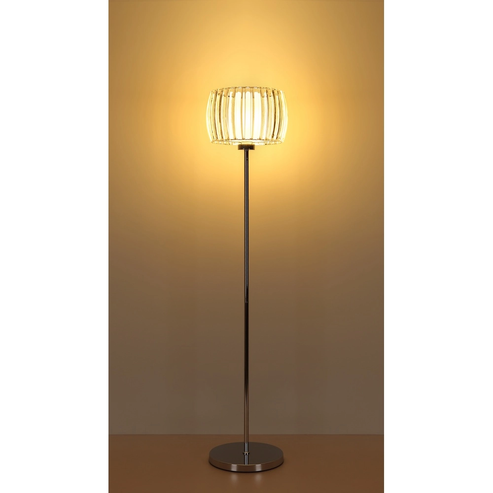 Vloerlamp Maribel chroom Globo 9007371586103