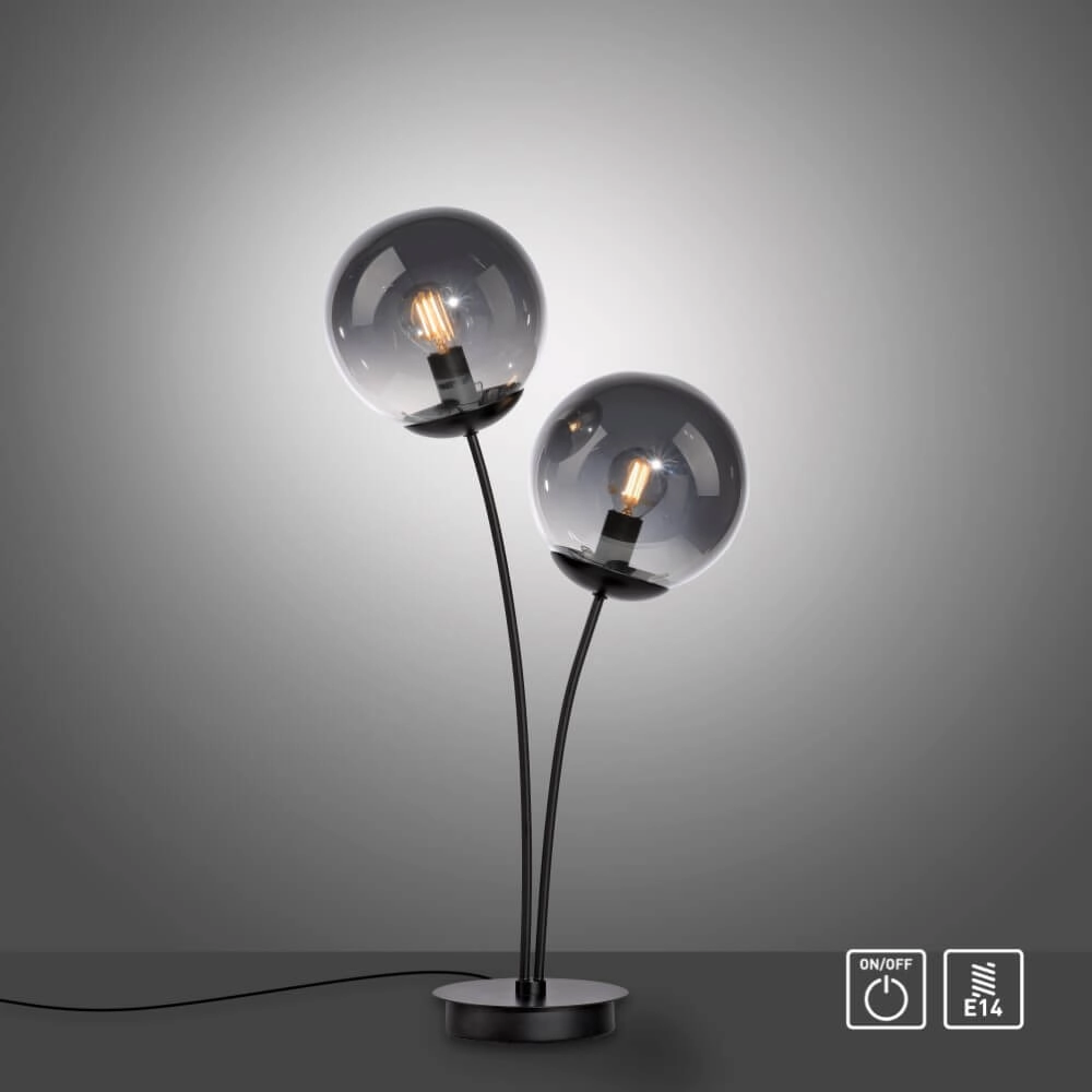 Tafellamp Big Widow zwart Just Light 4043689988401