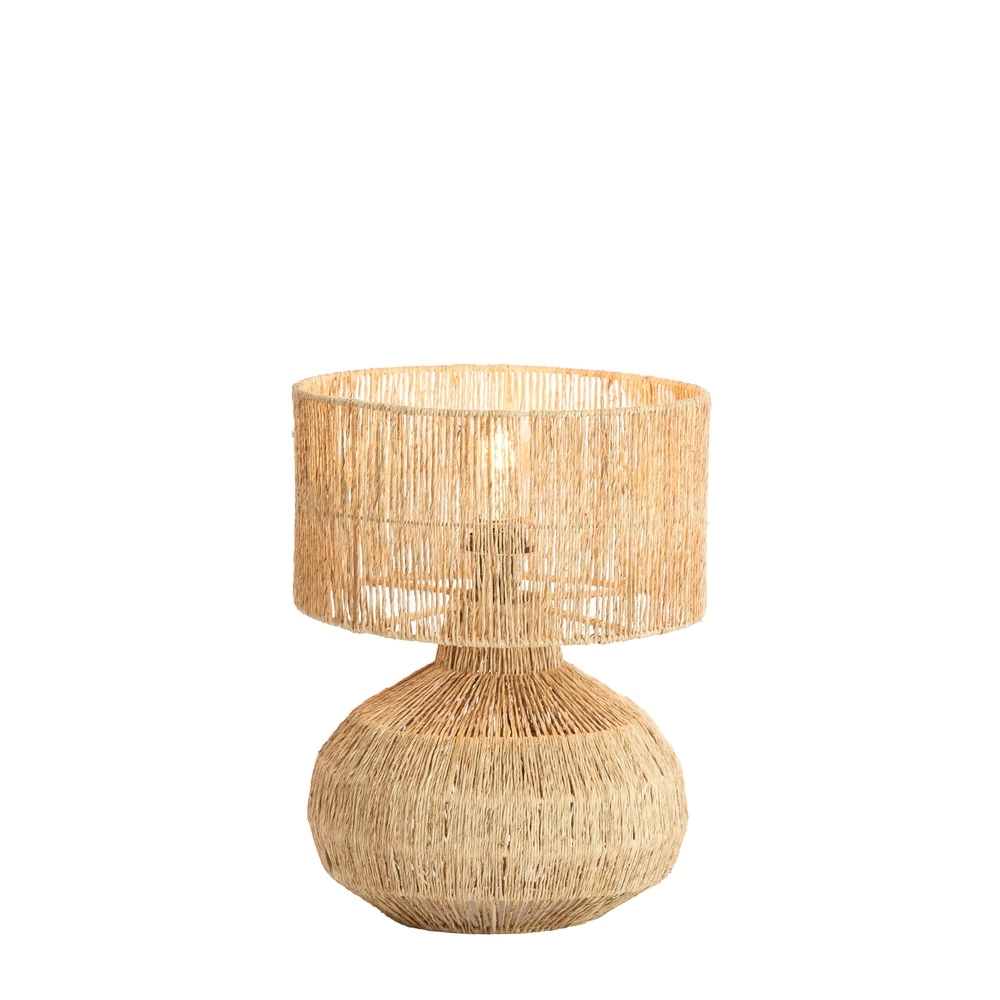Jute schemerlamp Arova Ø 30cm kap Light & Living 8717807836719