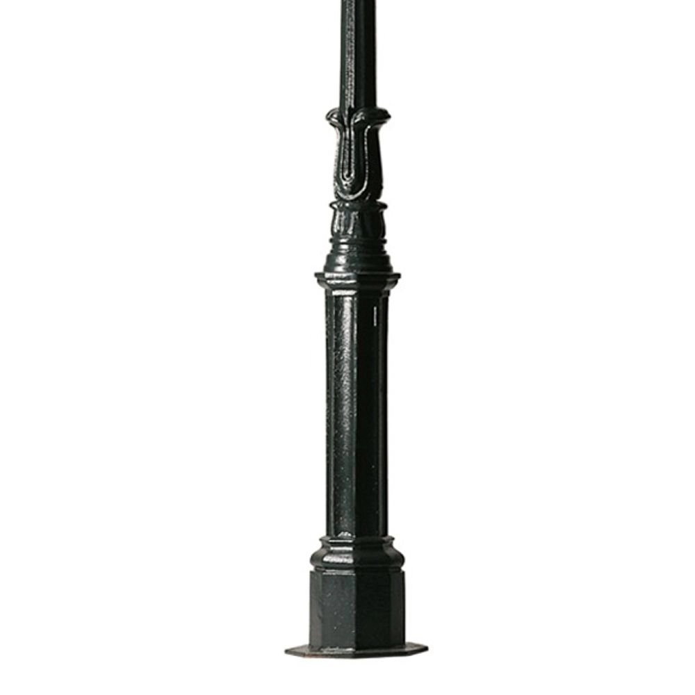 Nostalgische tuinlamp London 5-lichts - zwart KS verlichting 8714732040143