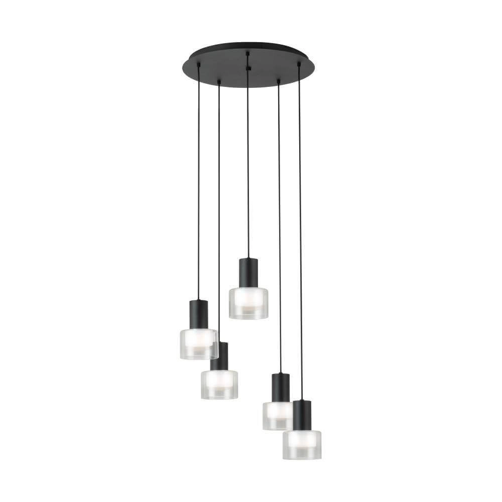 Vide hanglamp Molineros zwart - led Stars of Light 9002759397272
