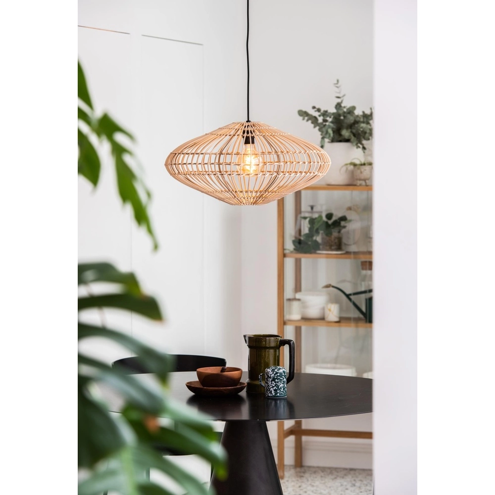 Rotan hanglamp Magali Ø 56cm Lucide 5411212031433