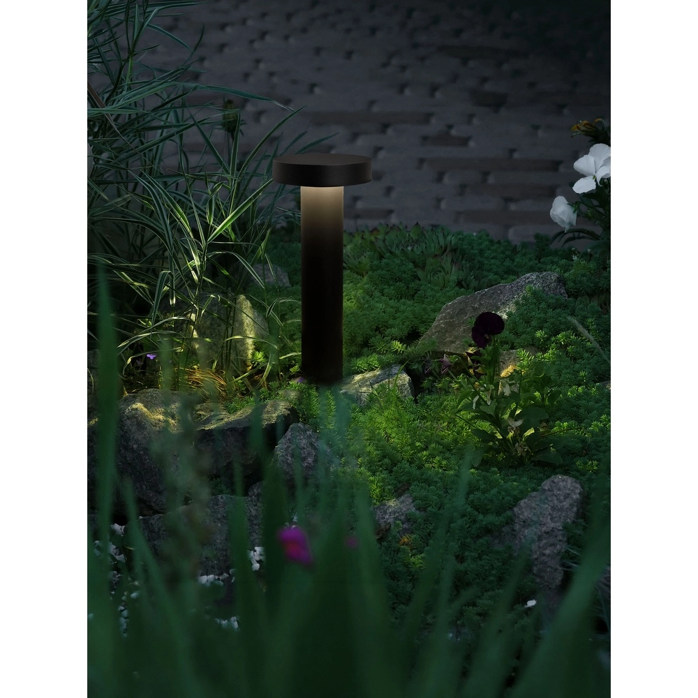 Desing tuinlamp Gong zwart 30cm - 3000K