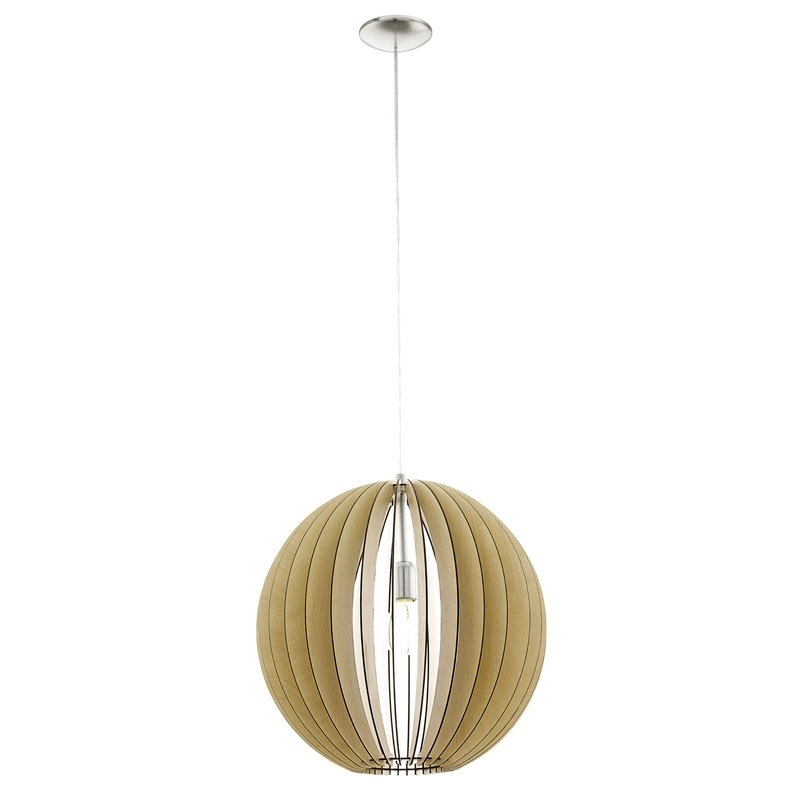 Hanglamp Cossano 50cm mapple hout Eglo 9002759947651