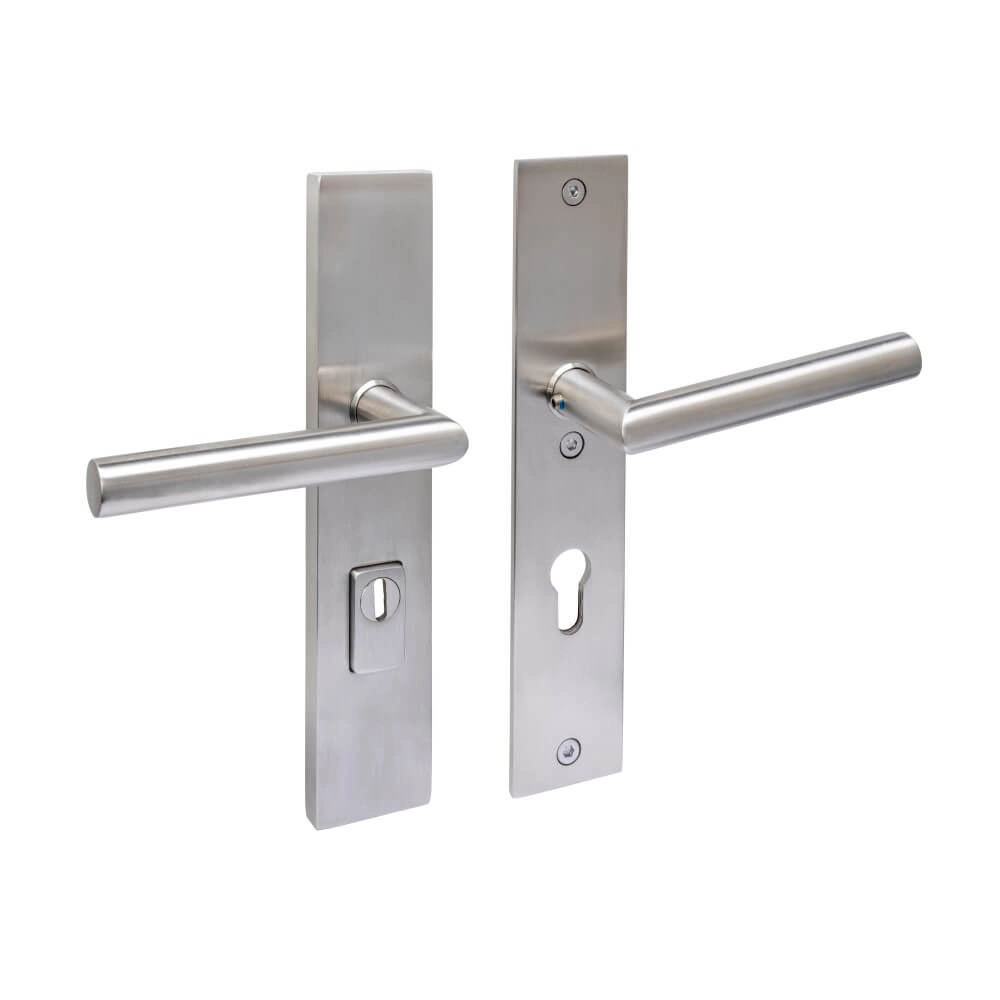 Achterdeurbeslag Backura PC 72mm RVS