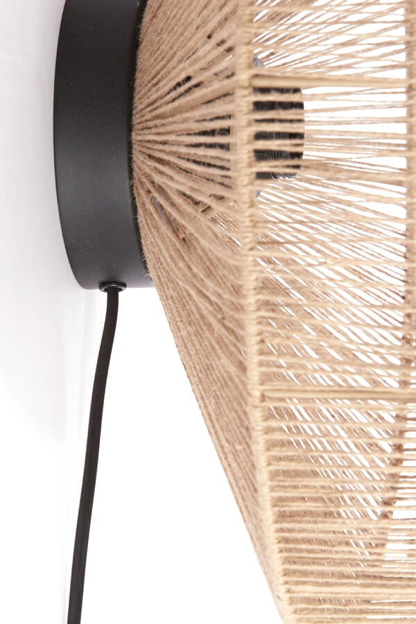 Rotan wandlamp Lyra Ø 43cm Light & Living 8717807681197