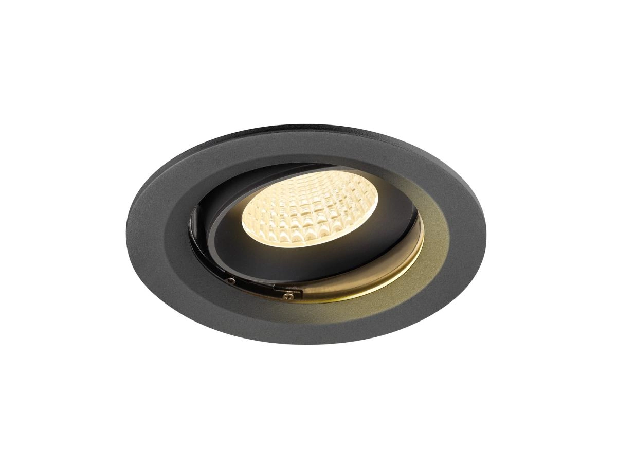Inbouwspot Numinos Move M zwart 3000K - 55gr