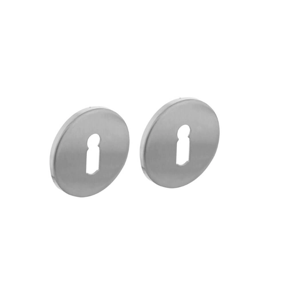 Set van 2 sleutelrozetten Tira RVS Ø 53mm