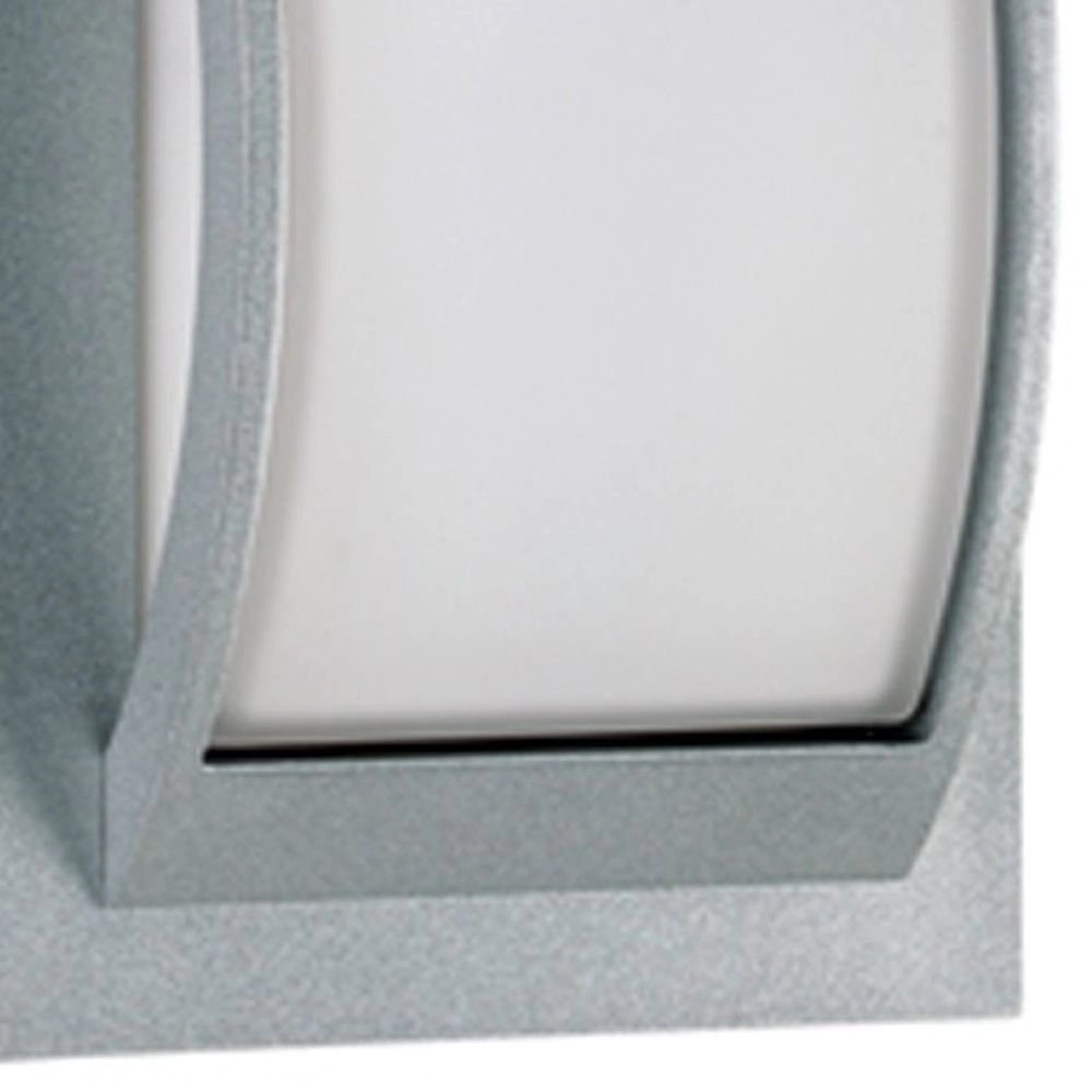 Buitenlicht Square Curved Zilvergrijs Albert 4007235961997
