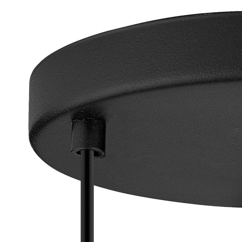 Hanglamp Newtown Disk 3-lichts 38cm zwart Eglo 9002759494797