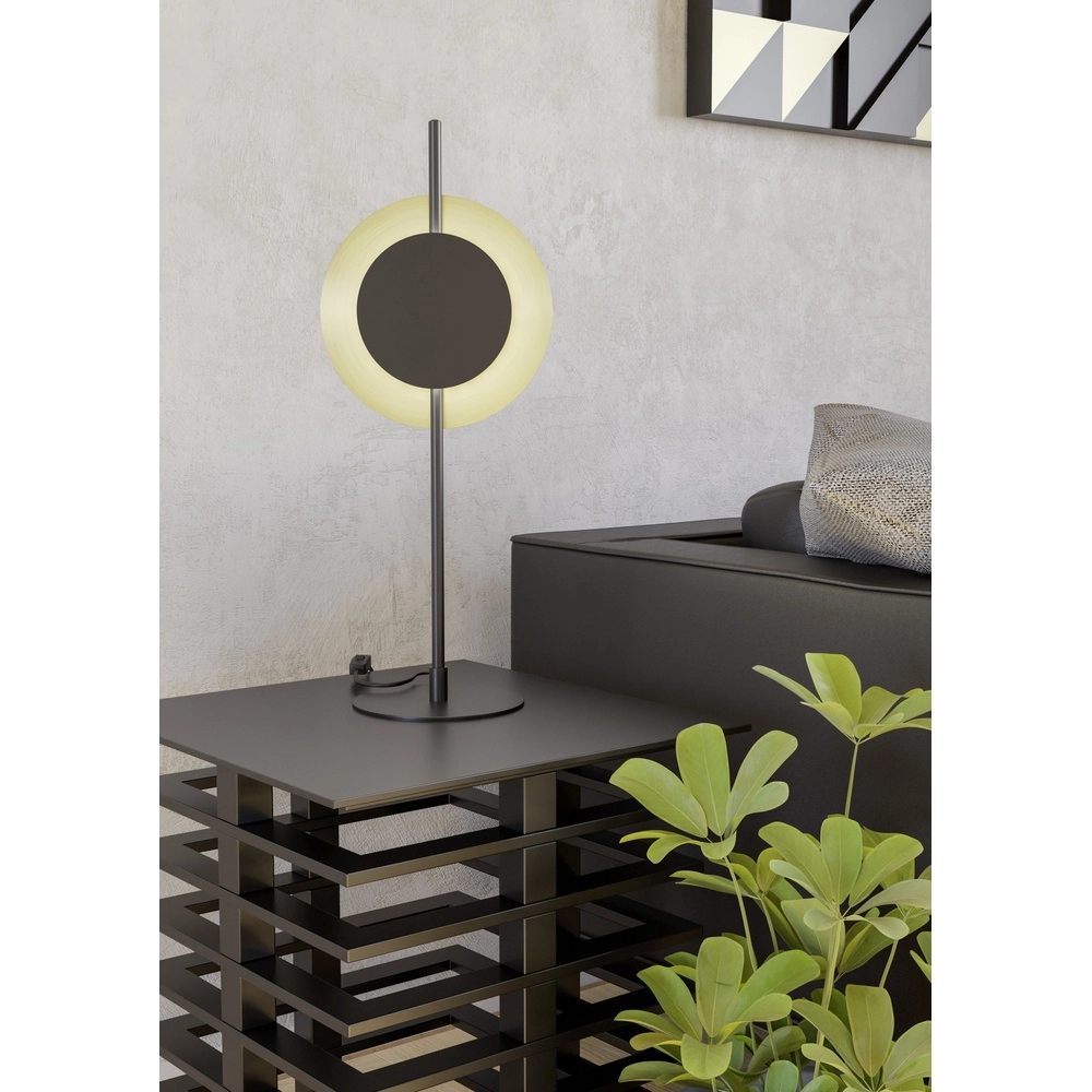 Led tafellamp Tocina zwart met goud Eglo 9008606292653