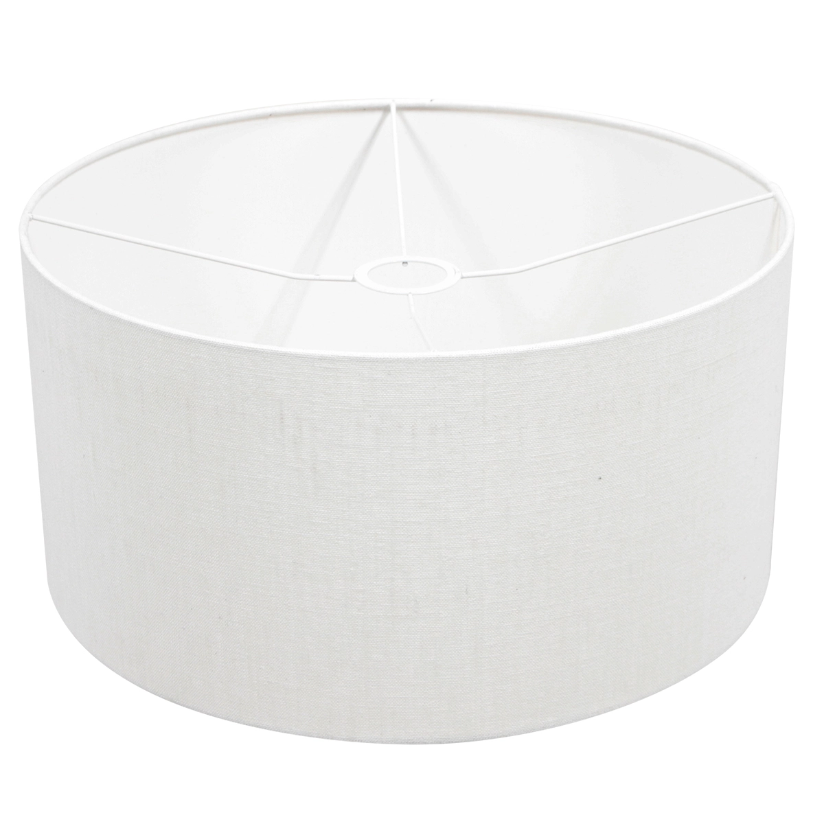 Vloer Leeslamp Prestige Chic zwart met 40cm wit linnen lampenkap Steinhauer 8712746145847