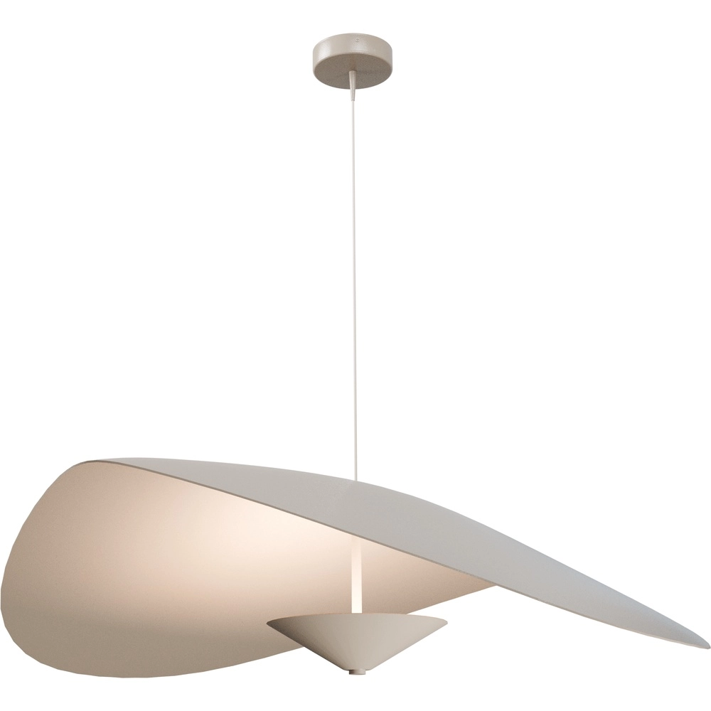 Deense stijl hanglamp Lente Ø 90cm - zand