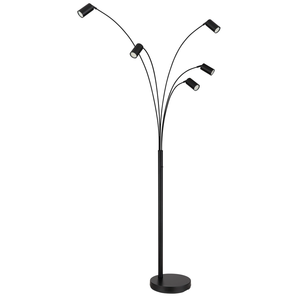 Vloerlamp Robby zwart Globo 9007371468782