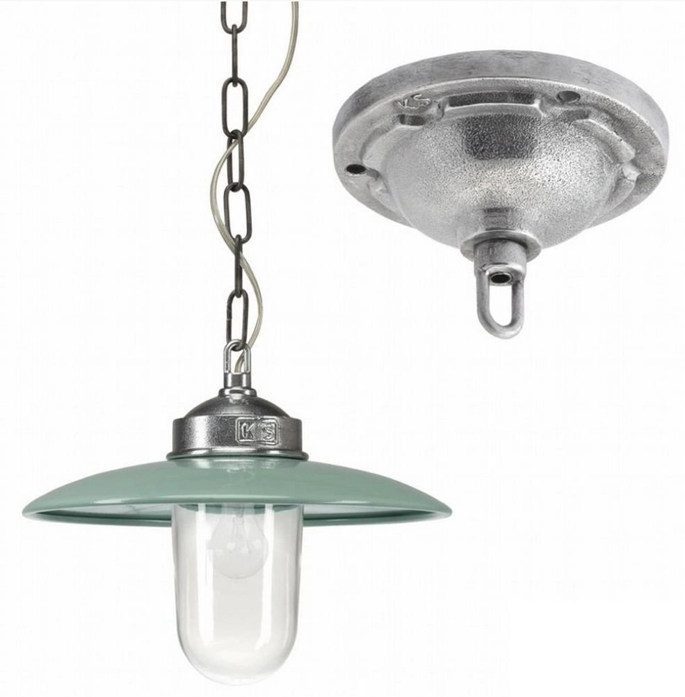 Veranda hanglamp Solingen Retro retro groen KS verlichting 8,71473E+12