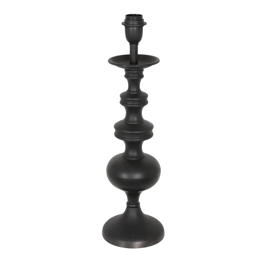 Klassieke schemerlamp Lyons C met witte linnen kap Steinhauer 8712746166767