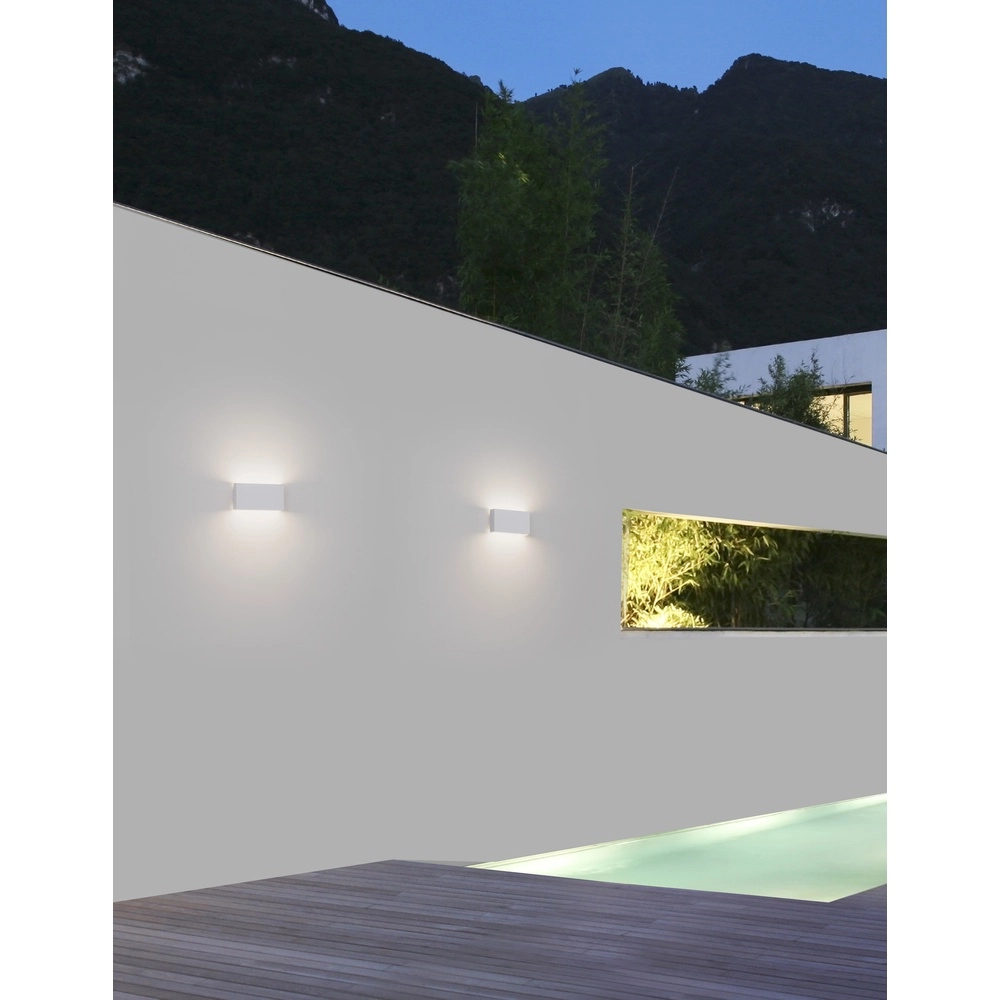 Wandlamp Mile dun design wit Lyora 5212017424402