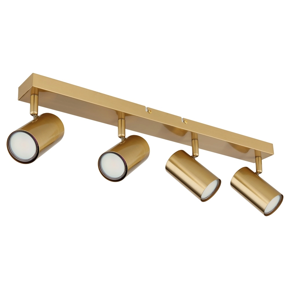 Plafondlamp 4-lichts Robby goud Globo 9007371446087