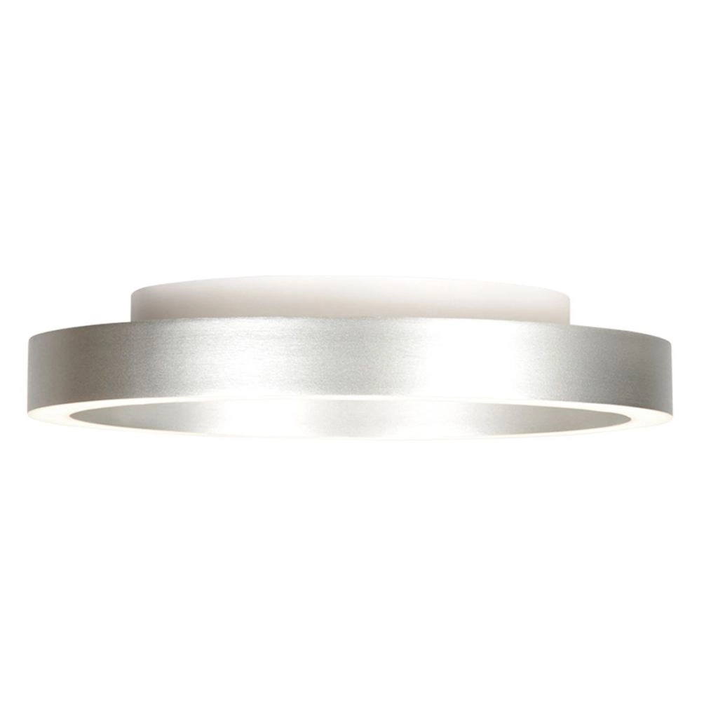 Design plafondlamp Ringlux geborsteld metaal Ø 40cm Steinhauer 8712746180930