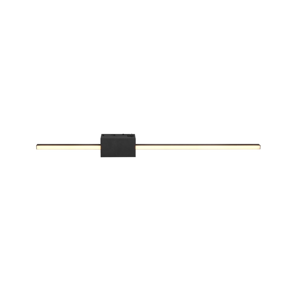 Moderne wandlamp Cassino zwart 70,5cm Trio 4017807683226