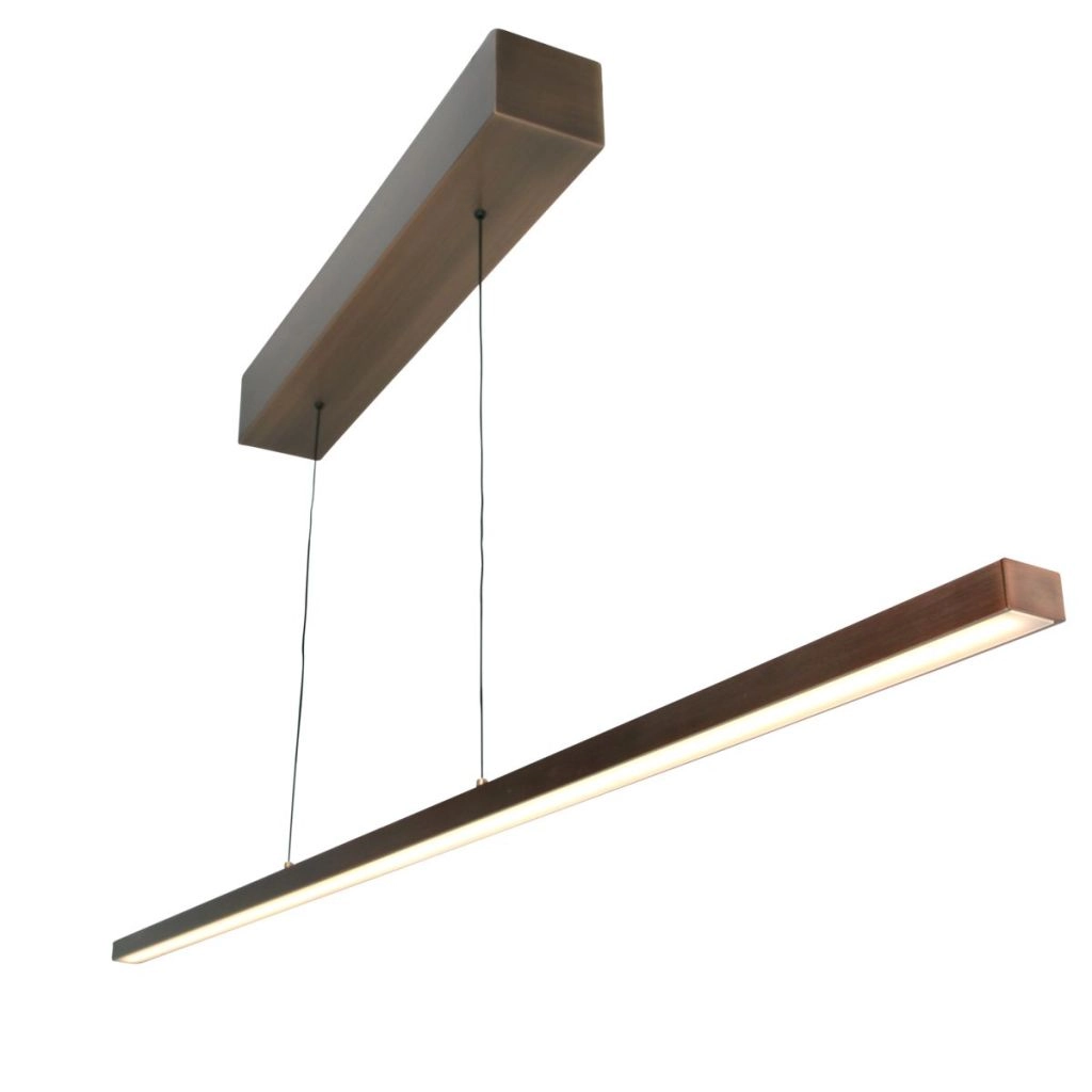 Moderne hanglamp Bande 114cm brons Steinhauer 8712746180947